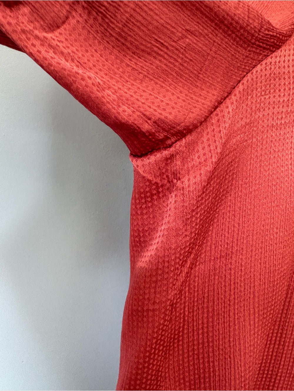Sezane 100% Silk Lea Blouse in Blush - Picture 8 of 12